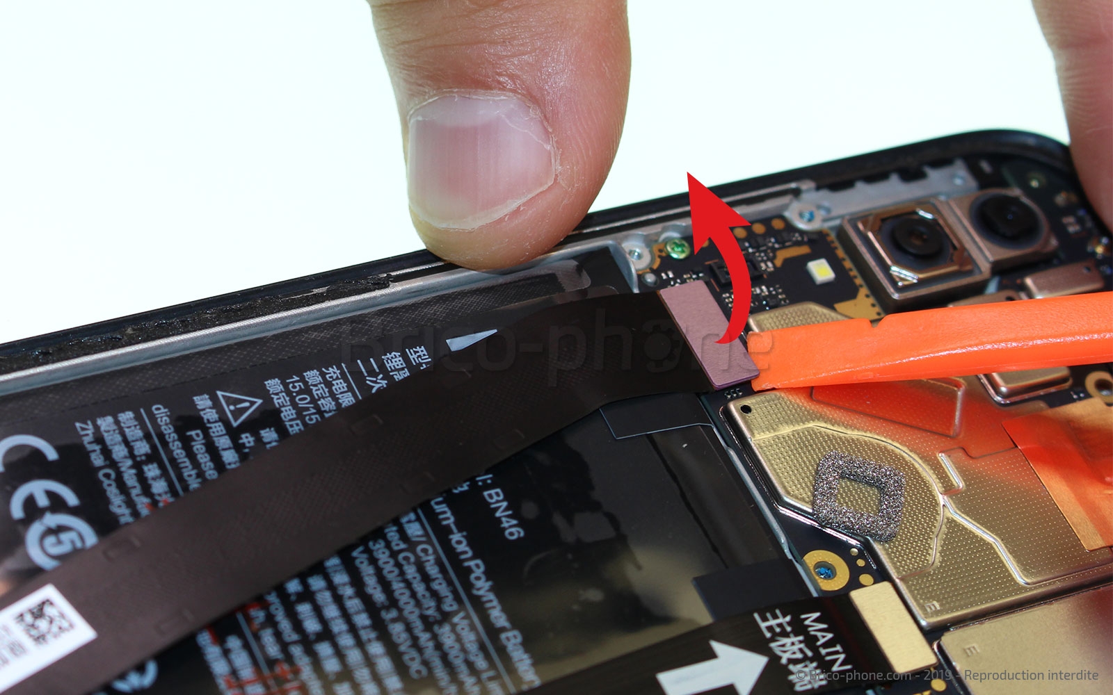 Changement de batterie sur Redmi 7 photo 3