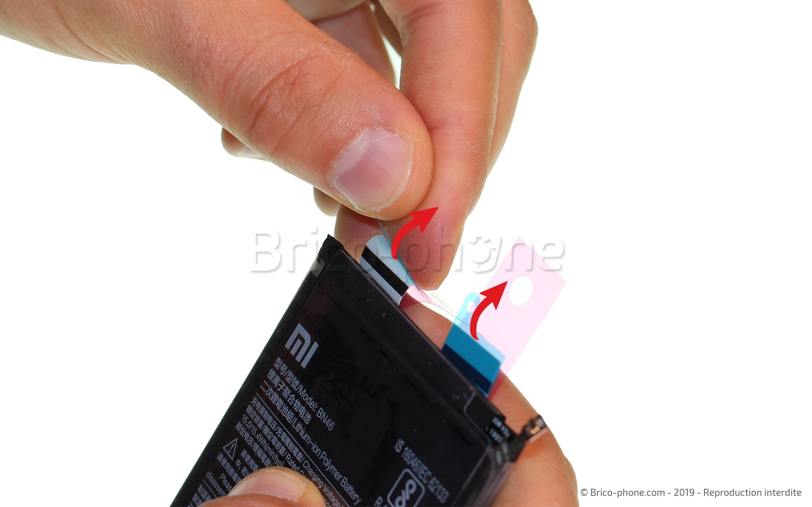 Changement de batterie sur Redmi 7 photo 3