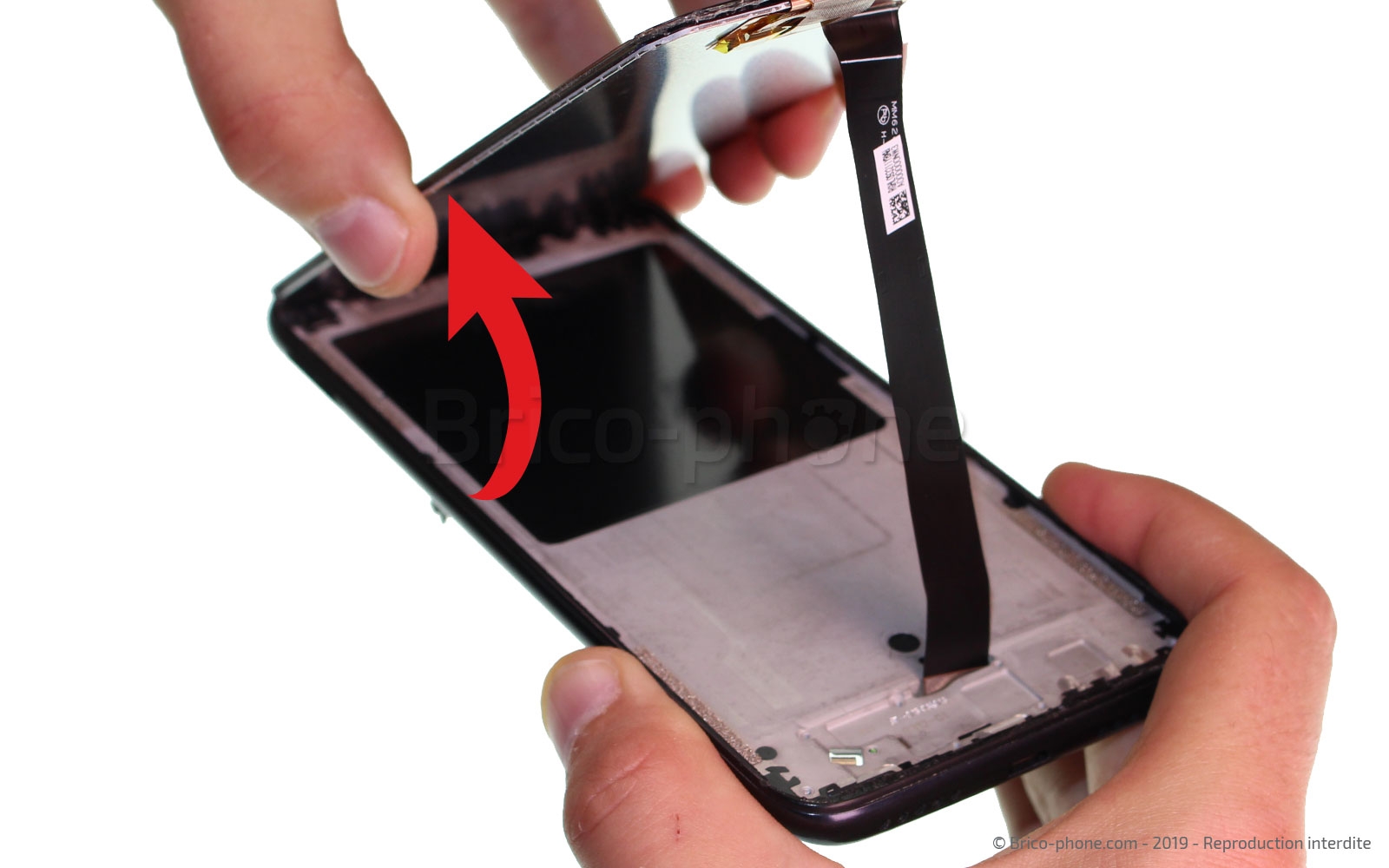 Changement d'écran (vitre + LCD)  sur Redmi 7 photo 2