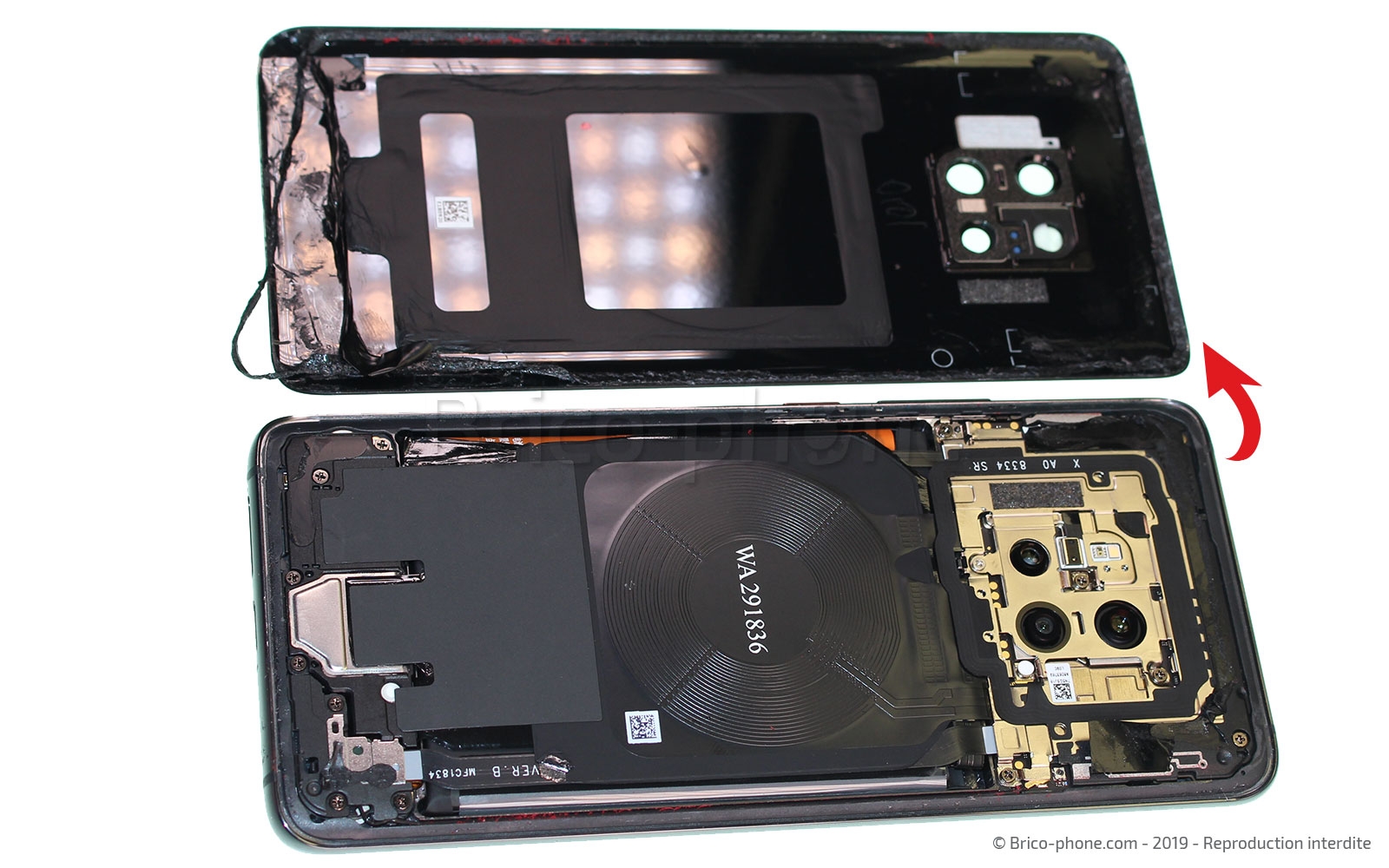 Changement d'écran (vitre+LCD) sur Mate 20 Pro photo 4