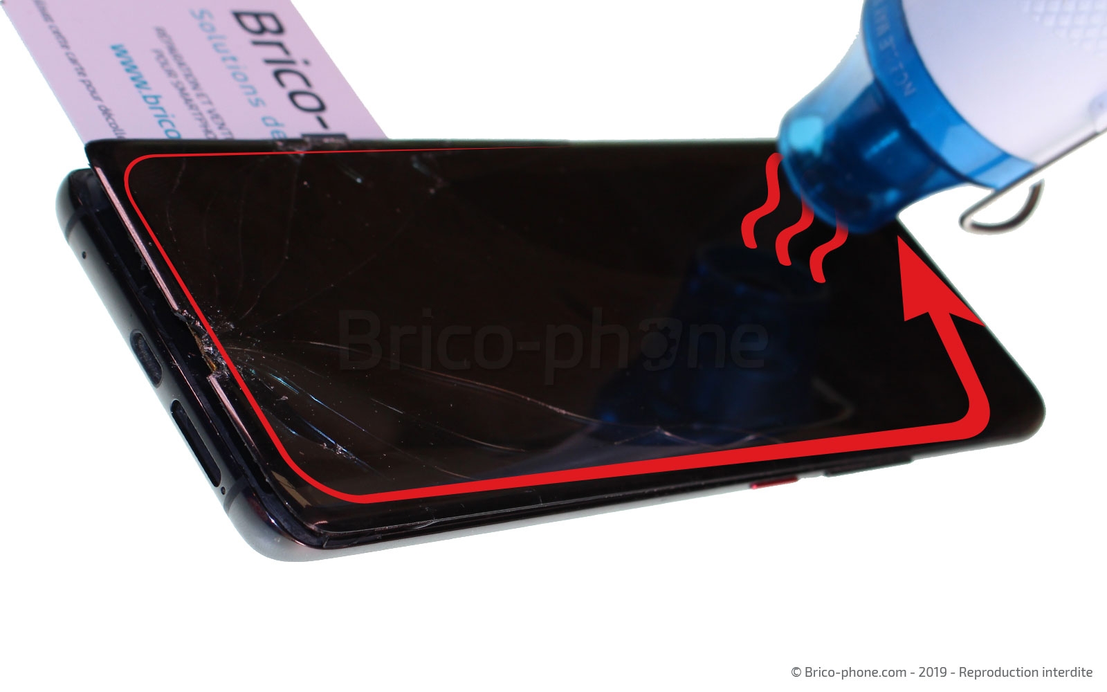 Changement d'écran (vitre+LCD) sur Mate 20 Pro photo 1