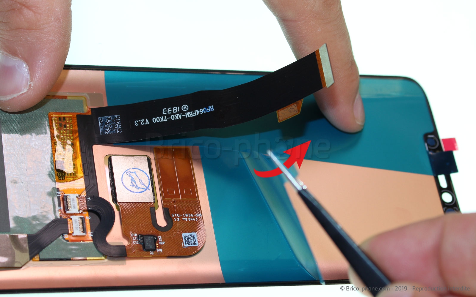 Changement d'écran (vitre+LCD) sur Mate 20 Pro photo 2