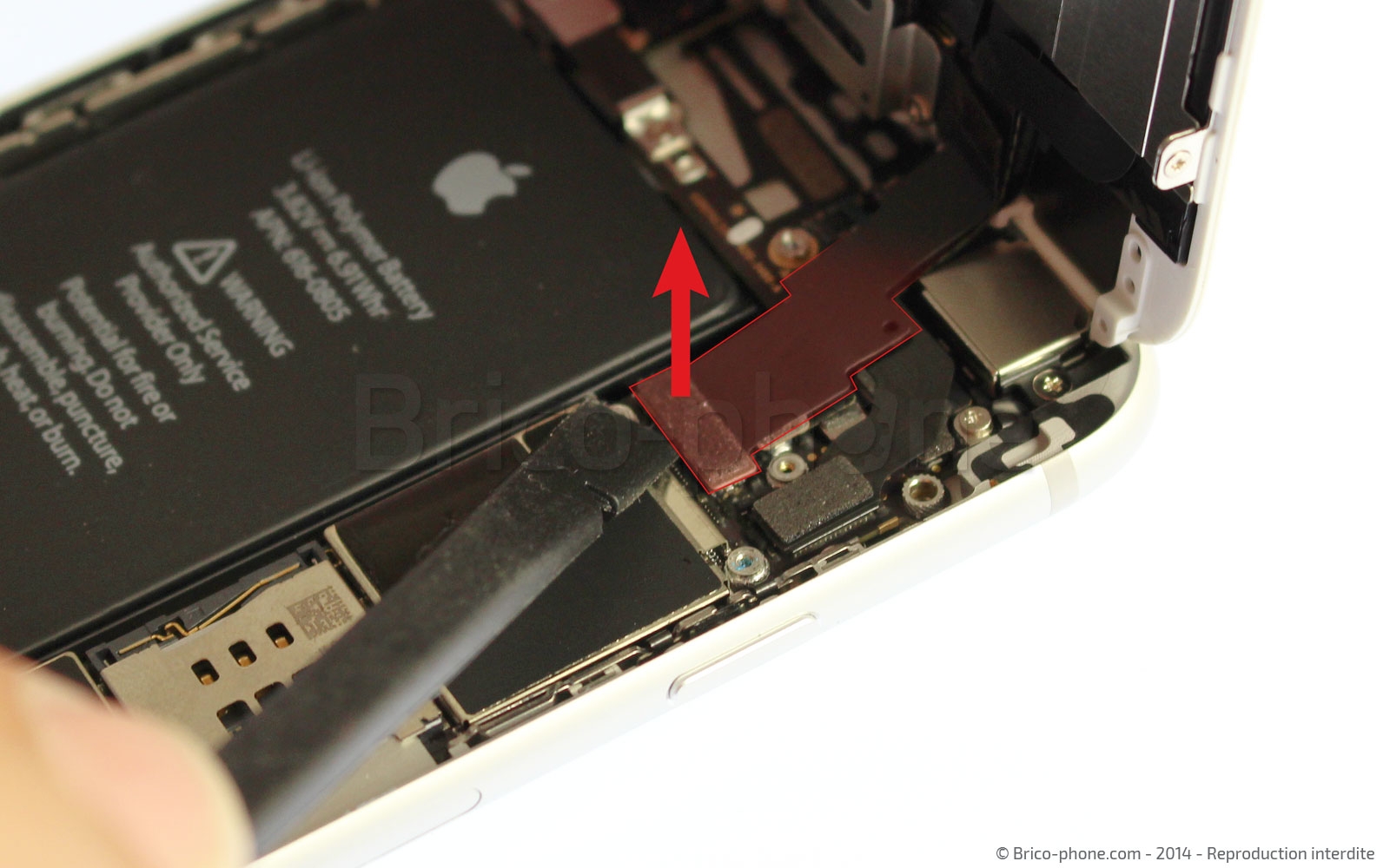 Changement du vibreur sur iPhone 6 photo 1