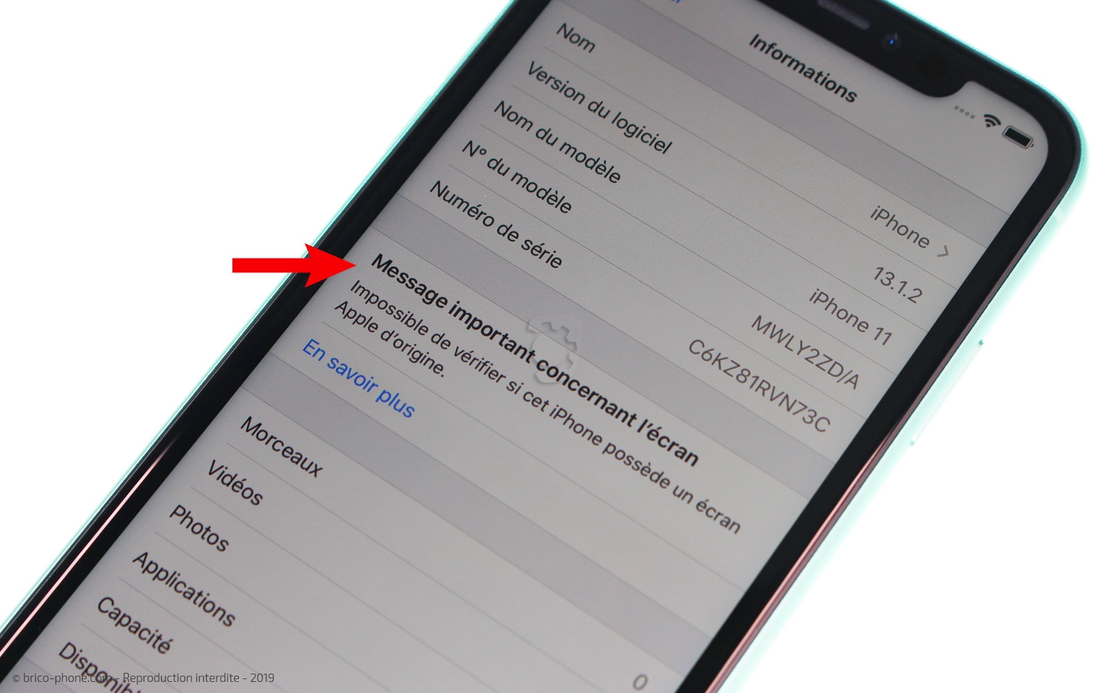 Remplacer l'écran (vitre et LCD) sur iPhone 11 photo 3
