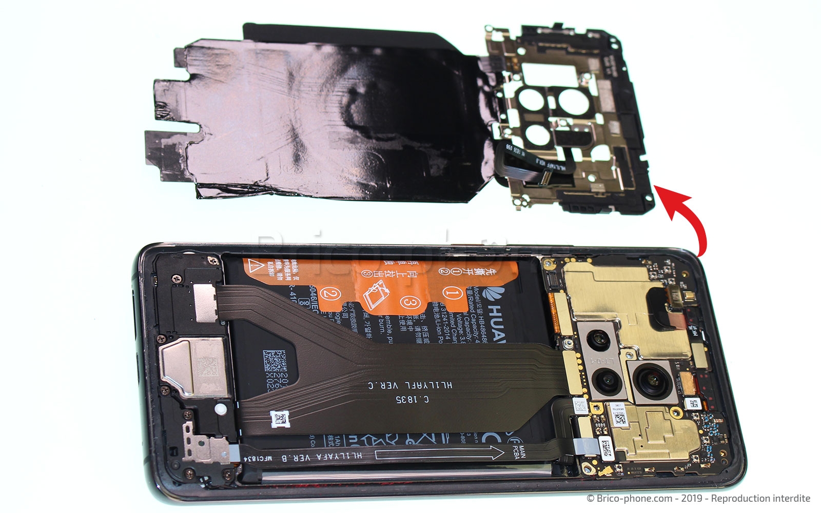 Changement de connecteur de charge sur Mate 20 Pro photo 4