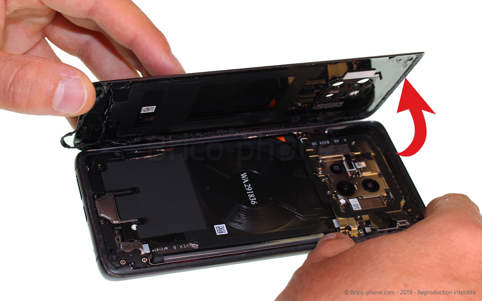 Changement de connecteur de charge sur Mate 20 Pro photo 3