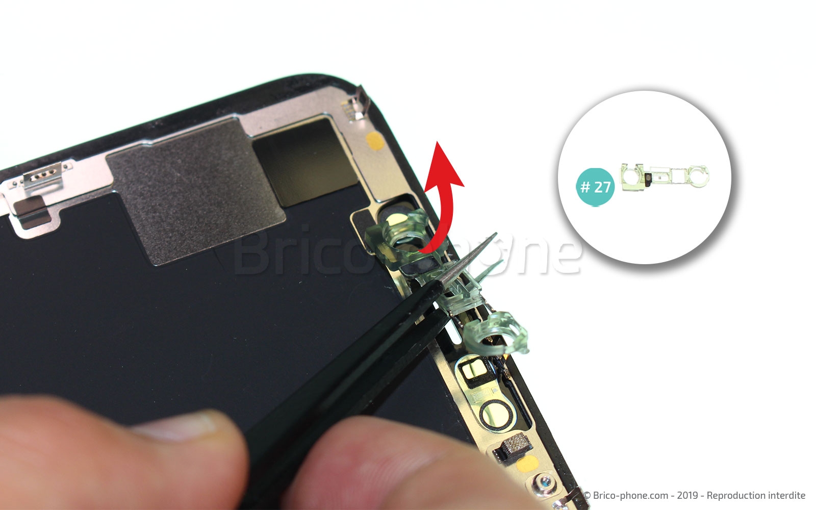 Remplacer l'écran (vitre et OLED)  sur iPhone 11 Pro Max photo 2