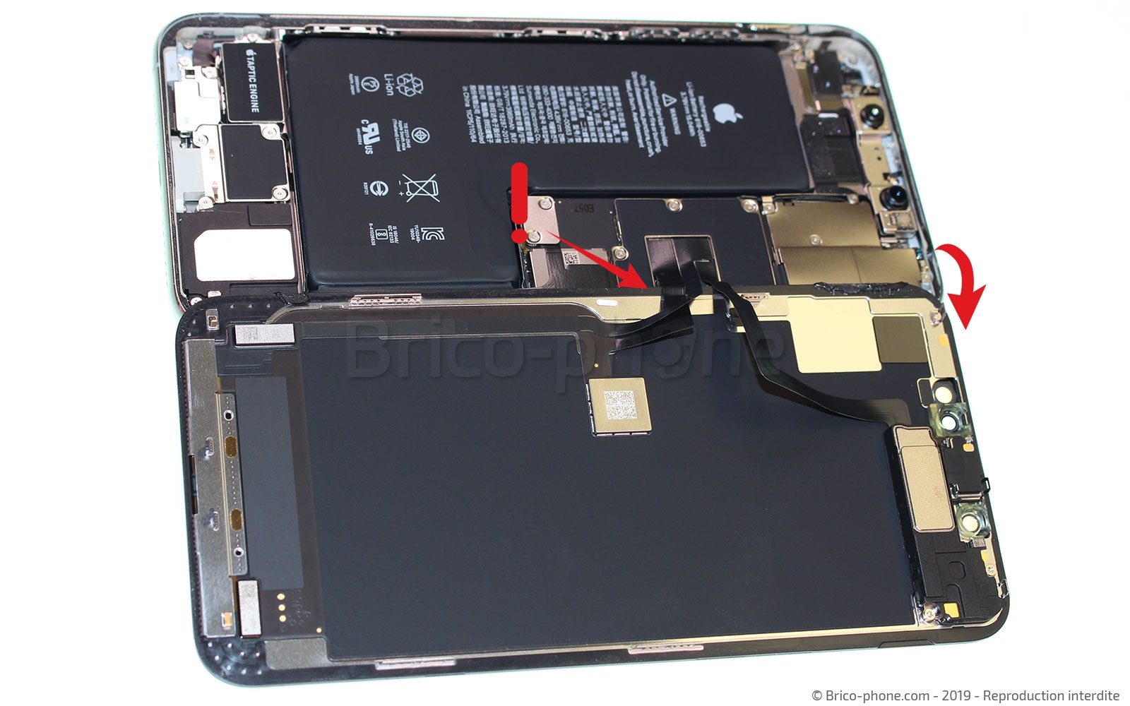 Remplacer la batterie  sur iPhone 11 Pro Max photo 3