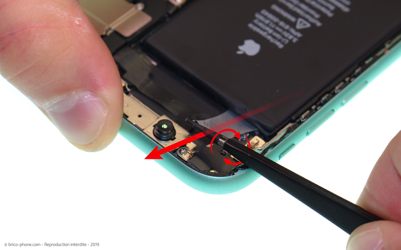 Changement de batterie sur iPhone 11 photo 3