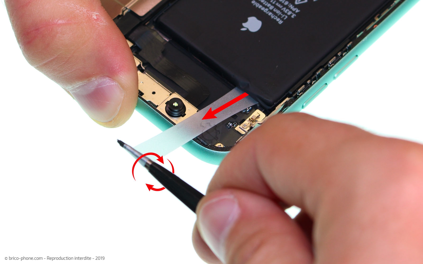Changement de batterie sur iPhone 11 photo 4