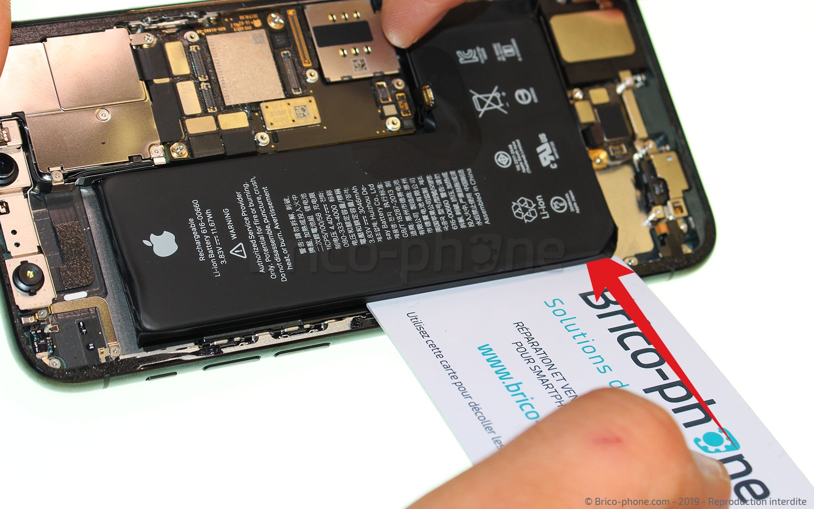 Changement de batterie sur iPhone 11 Pro photo 1