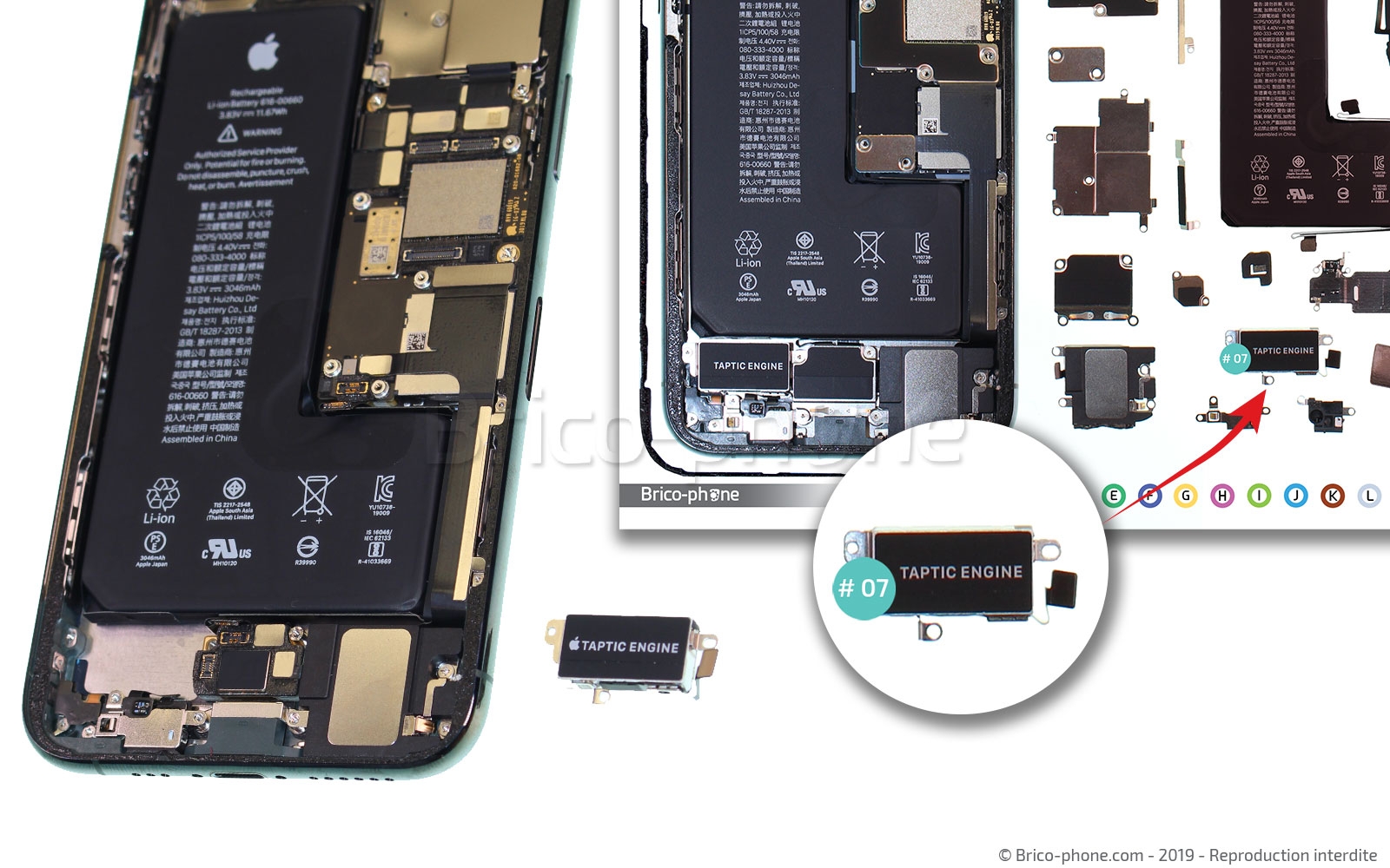 Changement de batterie sur iPhone 11 Pro photo 4