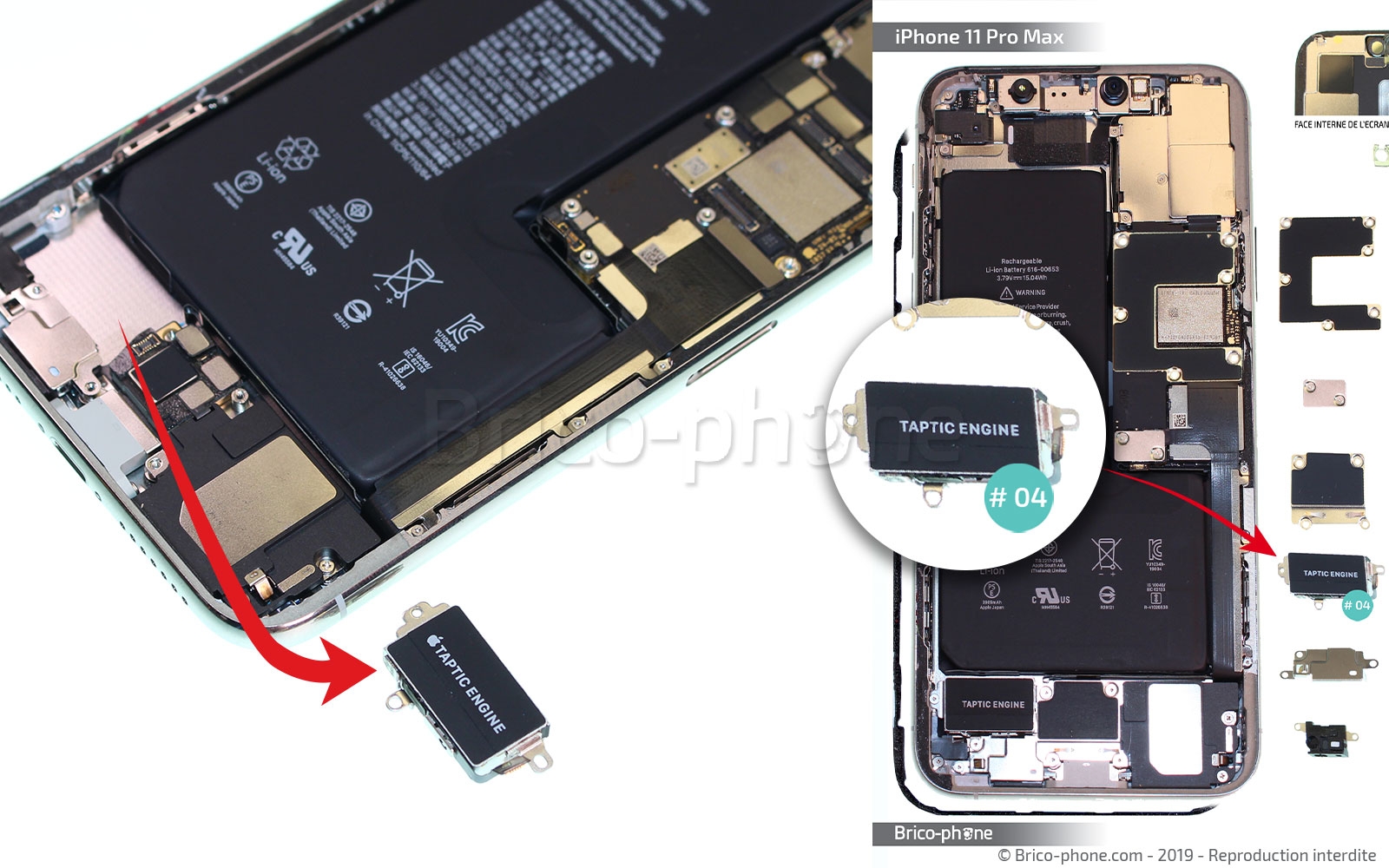 Remplacer le connecteur de charge  sur iPhone 11 Pro Max photo 3
