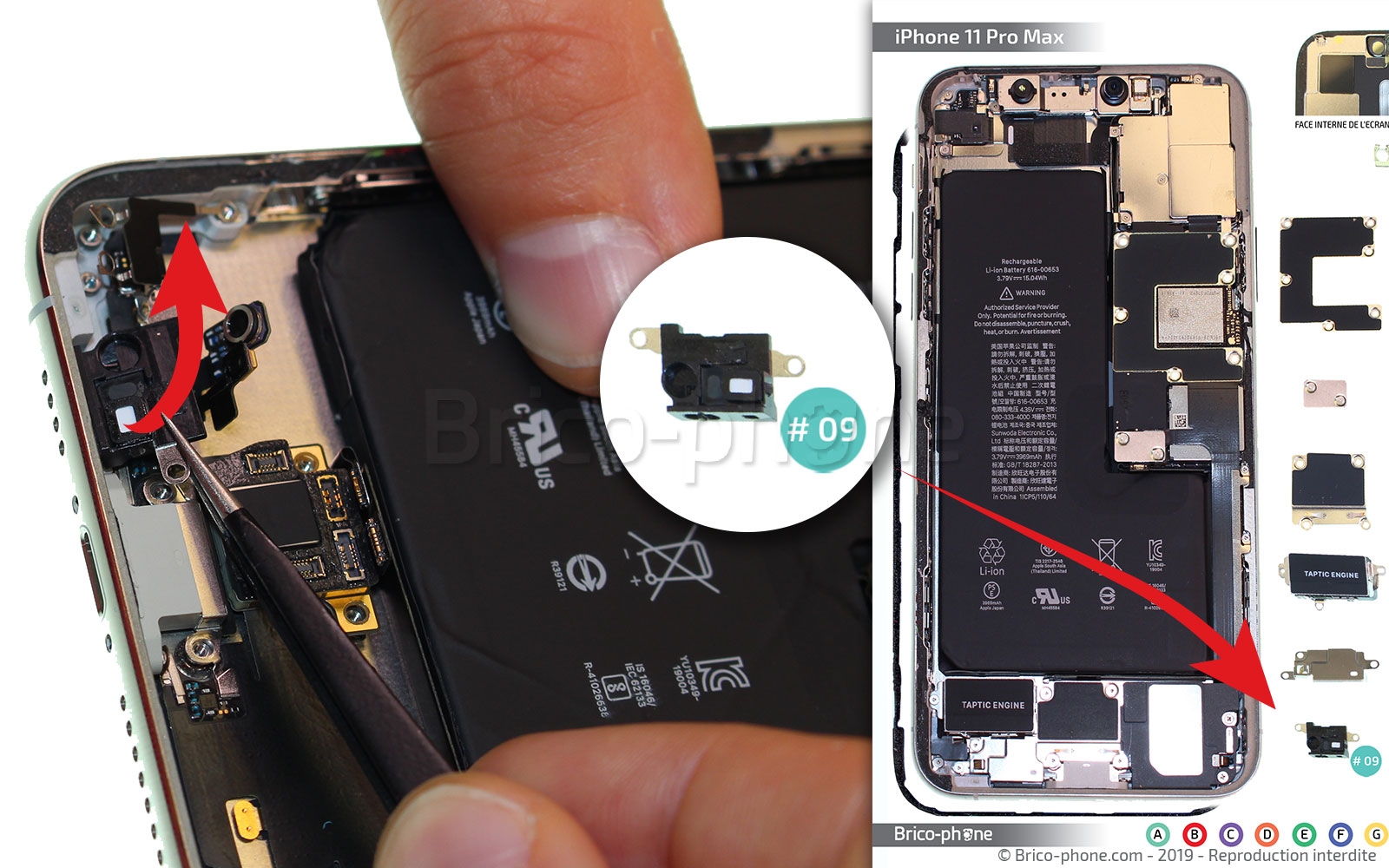 Remplacer le connecteur de charge  sur iPhone 11 Pro Max photo 2