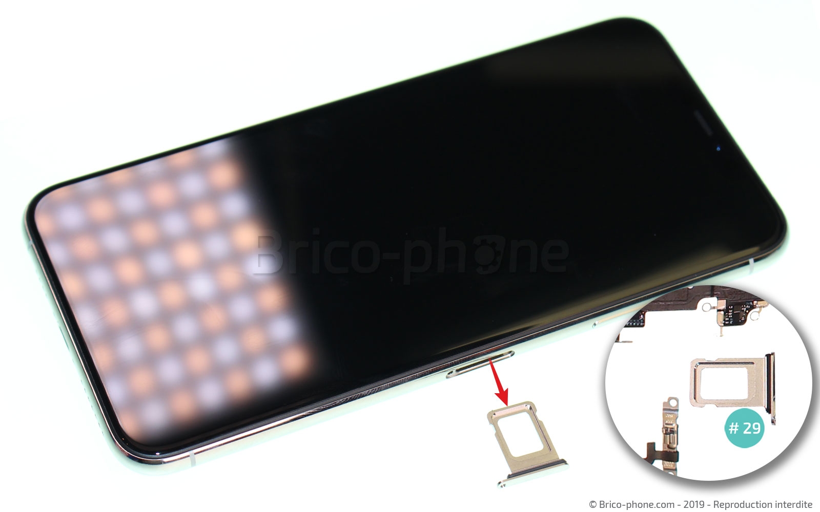 Démontage complet  sur iPhone 11 Pro Max photo 4