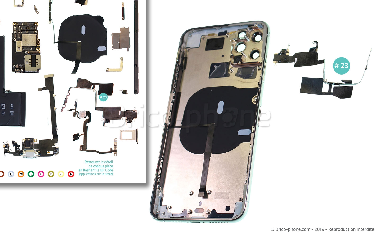 Démontage complet  sur iPhone 11 Pro Max photo 2