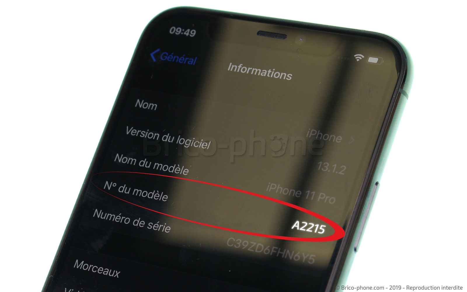 Changement du connecteur de charge sur iPhone 11 Pro photo 1
