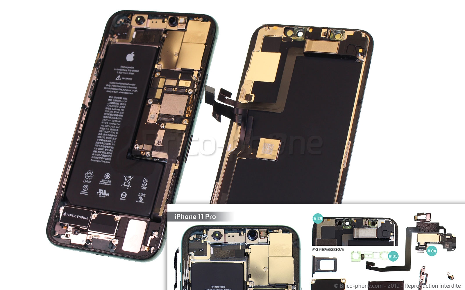 Changement du connecteur de charge sur iPhone 11 Pro photo 4
