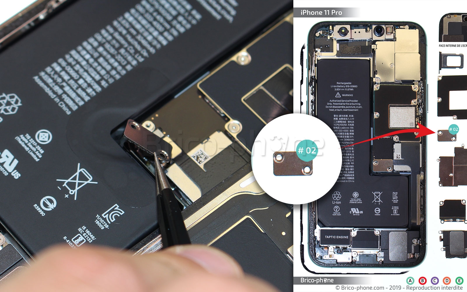 Démontage complet sur iPhone 11 Pro photo 2