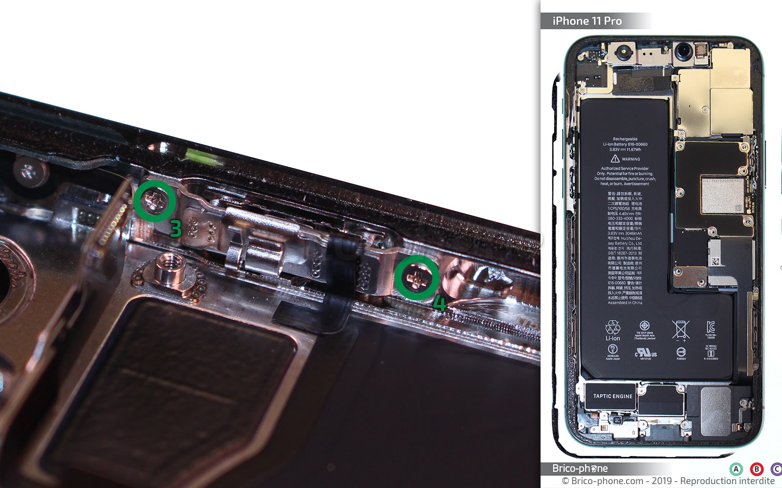 Démontage complet sur iPhone 11 Pro photo 1