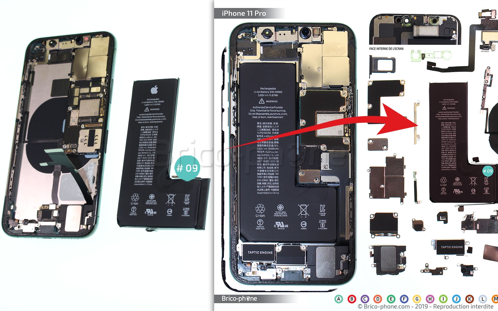 Démontage complet sur iPhone 11 Pro photo 3
