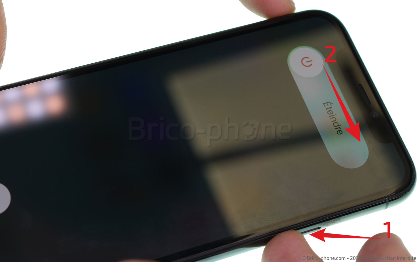 Changement du haut-parleur externe sur iPhone 11 Pro photo 2