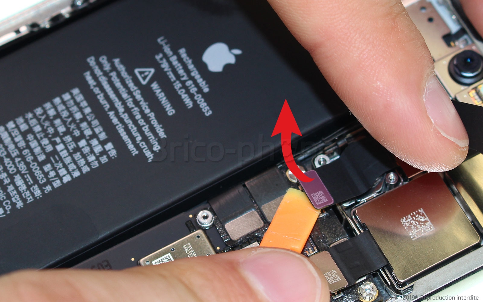 Changement de la triple caméra arrière sur iPhone 11 Pro Max photo 3