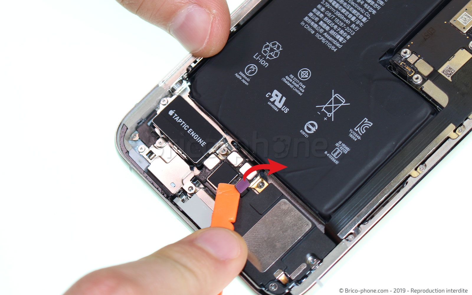 Changement du haut-parleur externe sur iPhone 11 Pro Max photo 2