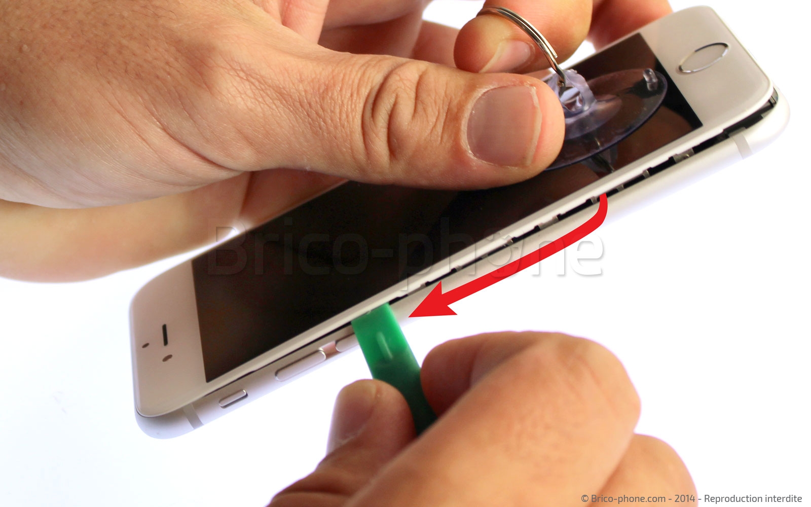 Changement du cache WiFi sur iPhone 6 photo 1