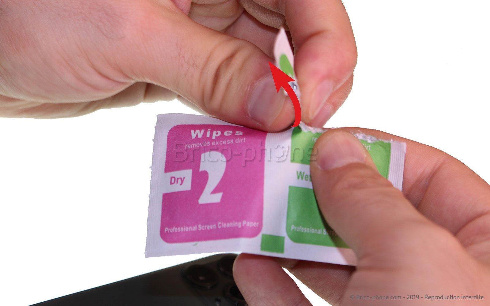 Changement de lentilles de la triple caméra sur iPhone 11 Pro photo 1