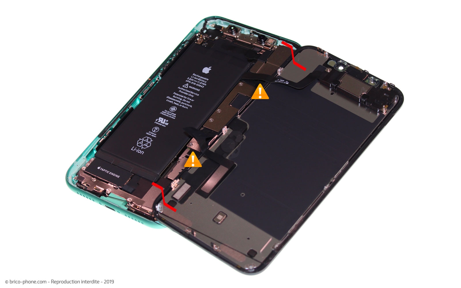 Changement du module caméras arrière sur iPhone 11 photo 3