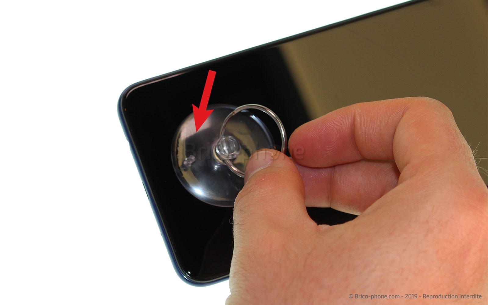 Changement de la coque arrière sur Galaxy A10 photo 1