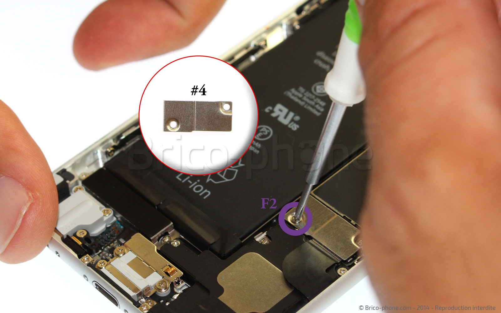 Changement de nappe volume et vibreur sur iPhone 6 photo 2