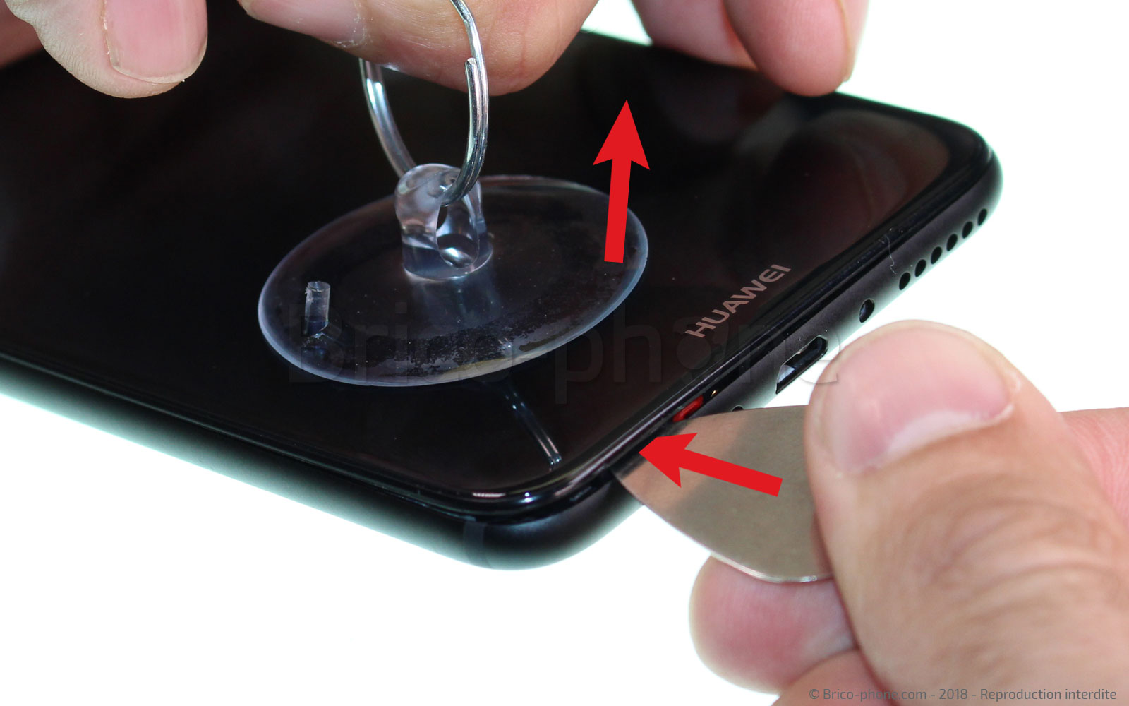 Changement du connecteur de charge sur Mate 10 Lite photo 3