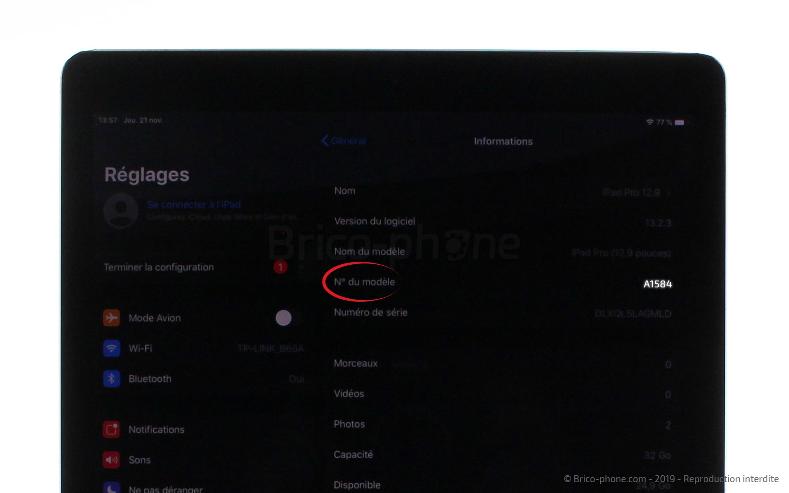 Changement de l'écran (vitre et LCD) sur iPad Pro 12-9 2015 photo 1