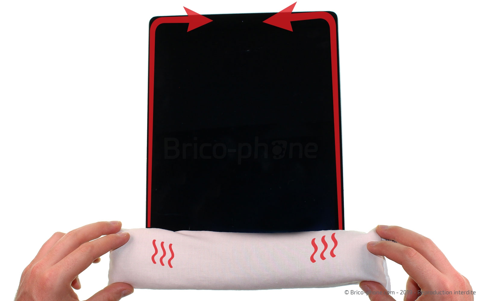 Changement de l'écran (vitre et LCD) sur iPad Pro 12-9 2015 photo 2