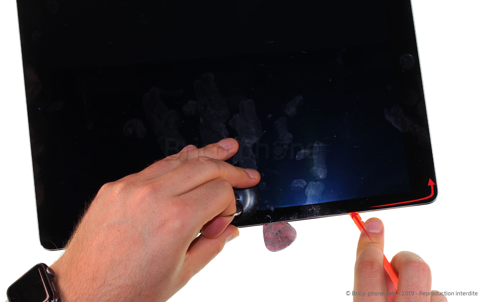 Changement de l'écran (vitre et LCD) sur iPad Pro 12-9 2015 photo 3