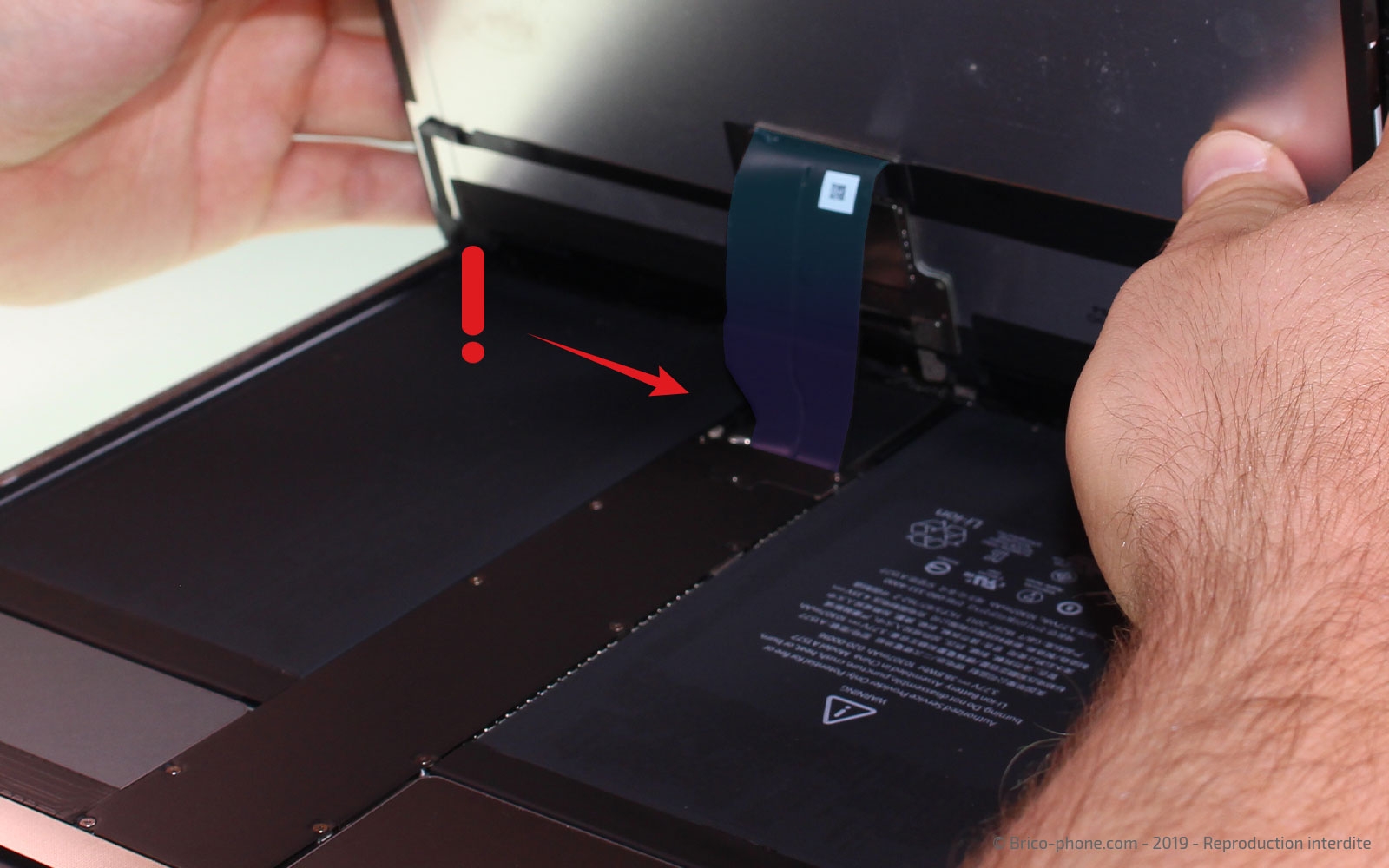 Changement de l'écran (vitre et LCD) sur iPad Pro 12-9 2015 photo 2