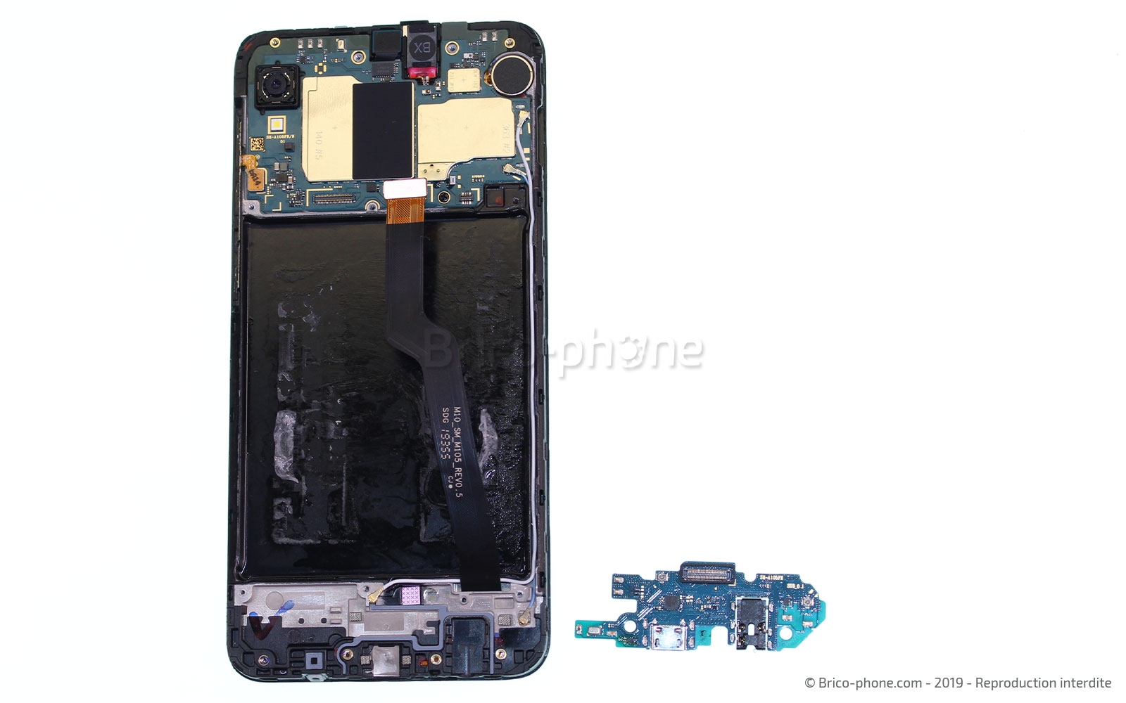Démontage complet sur Galaxy A10 photo 4