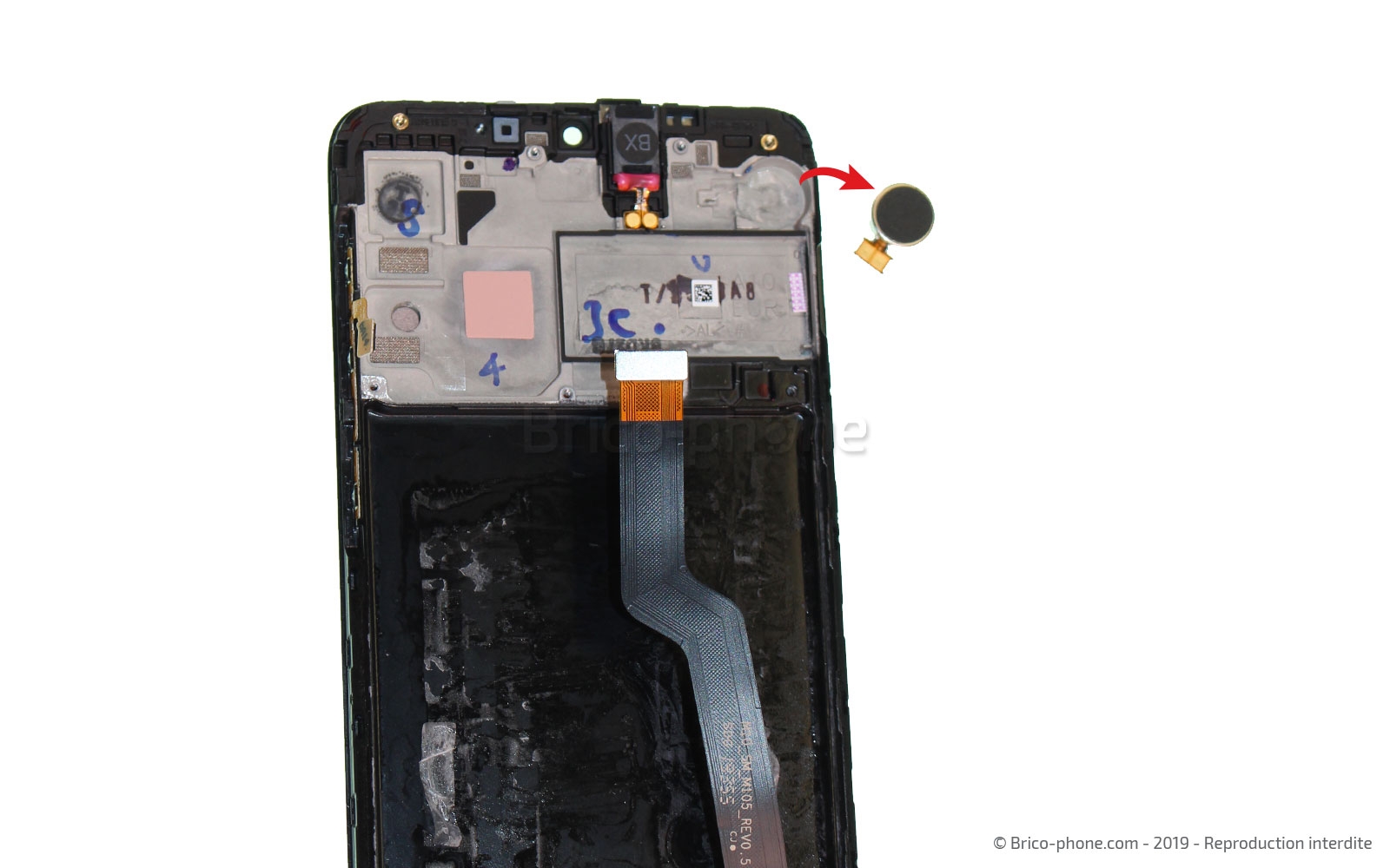 Démontage complet sur Galaxy A10 photo 2