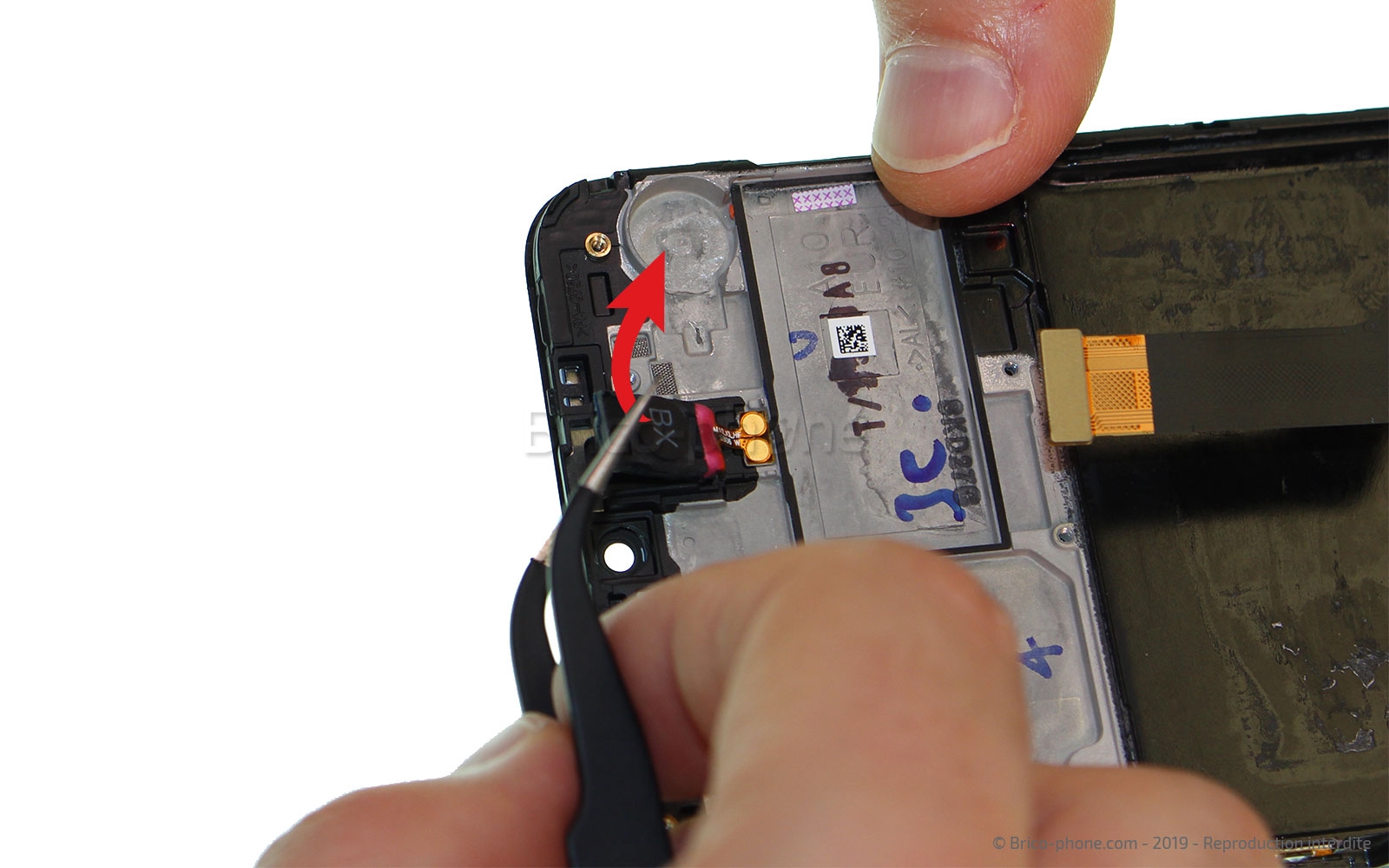 Démontage complet sur Galaxy A10 photo 3