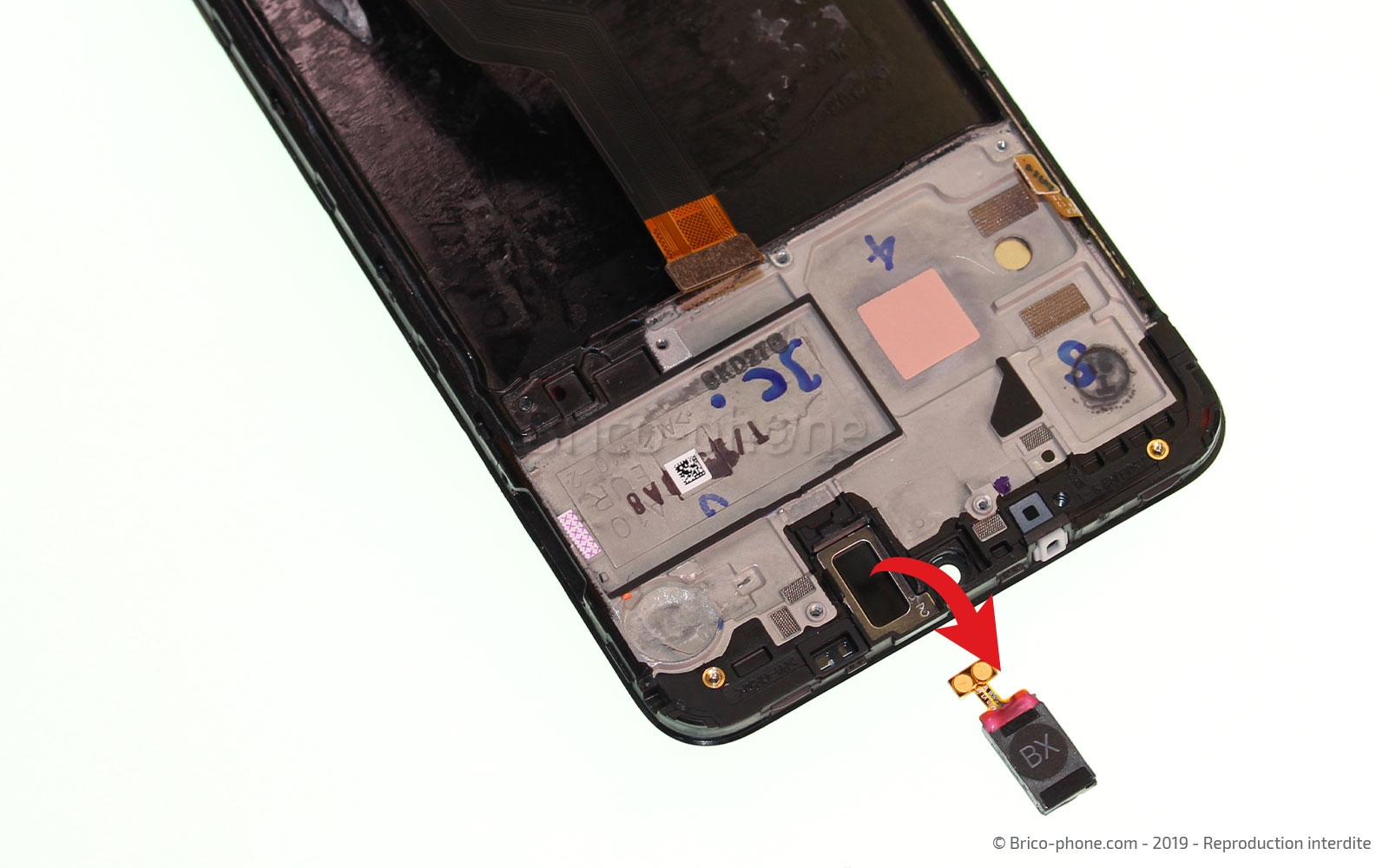 Démontage complet sur Galaxy A10 photo 4