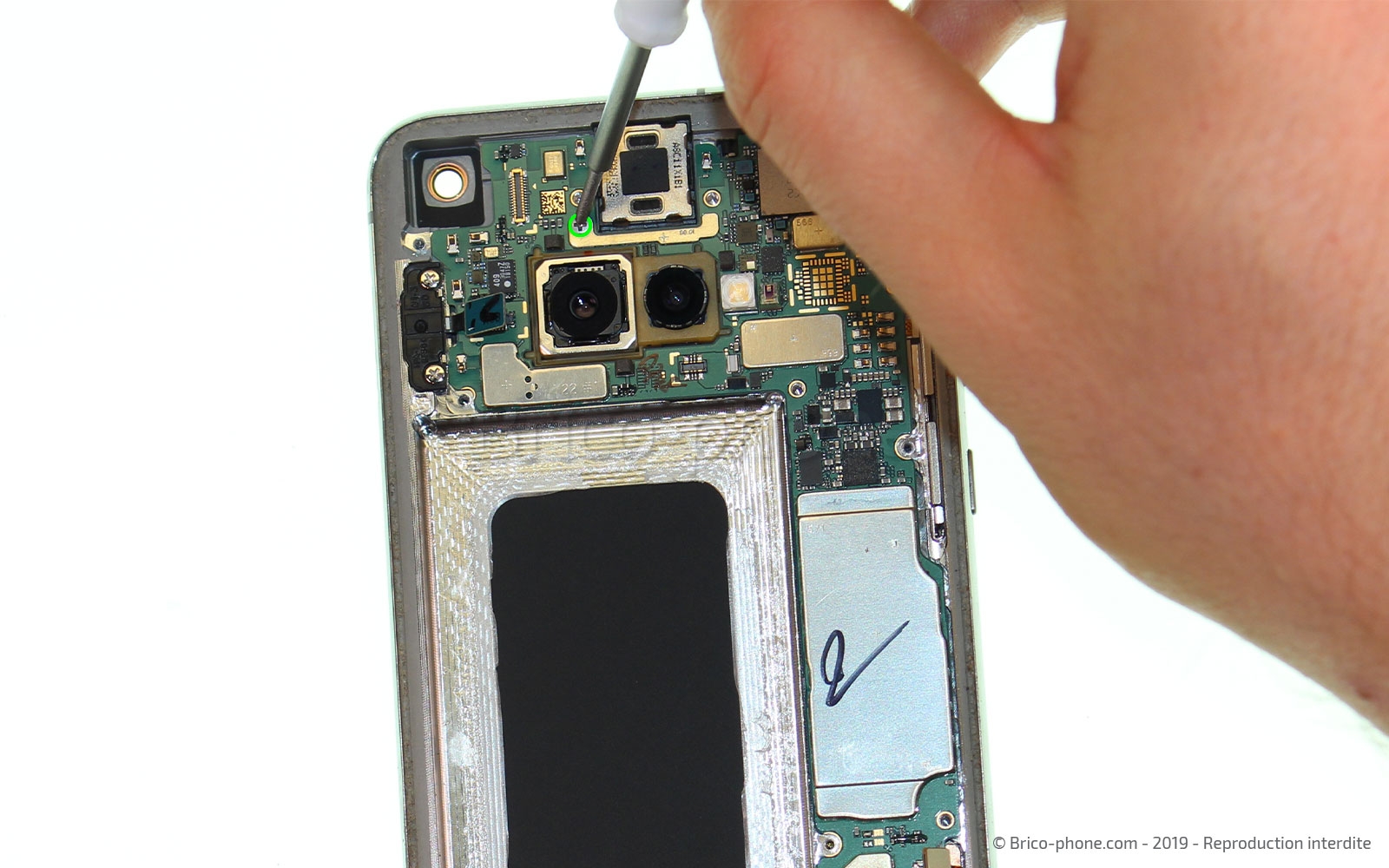 Démontage complet sur Galaxy S10e photo 4