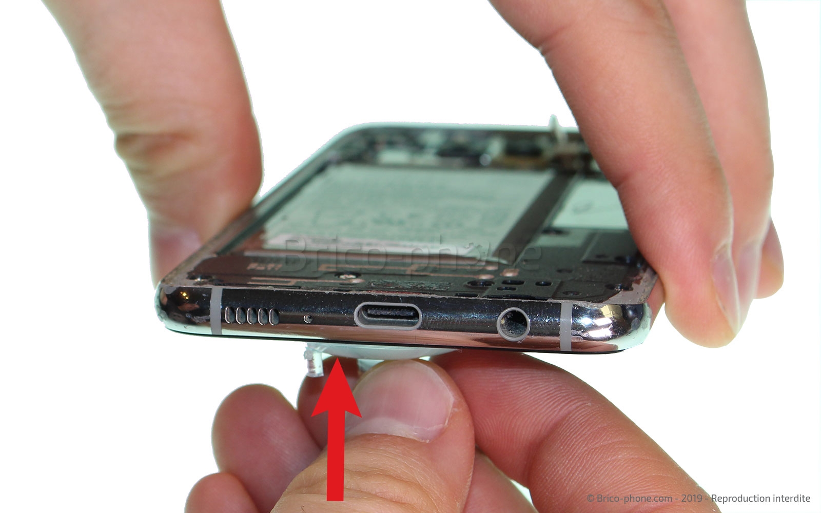 Démontage complet sur Galaxy S10e photo 3