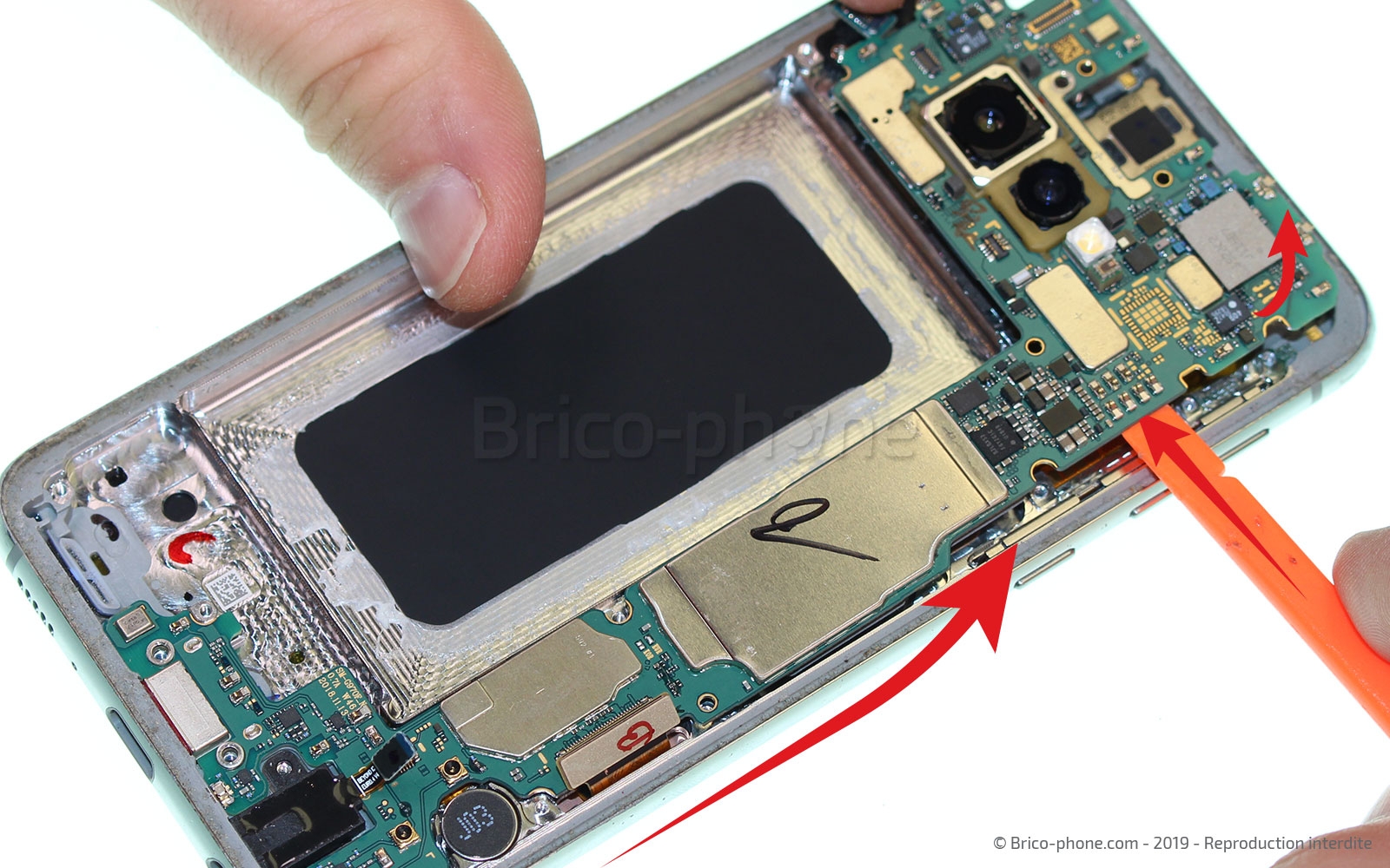 Démontage complet sur Galaxy S10e photo 1