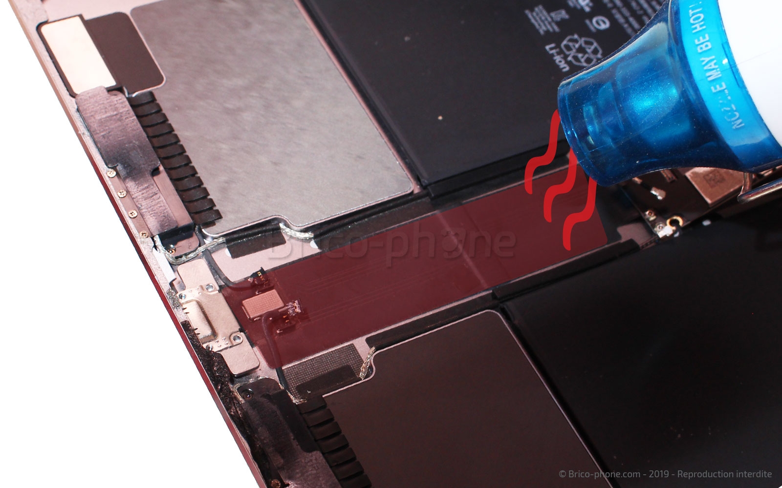 Changement de la batterie sur iPad Pro 12-9 2015 photo 2