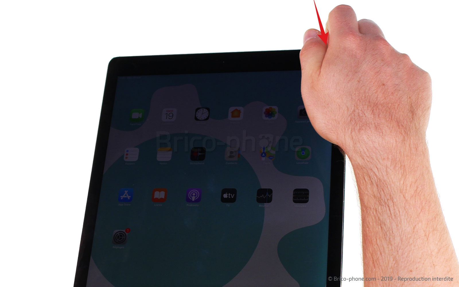 Changement de la batterie sur iPad Pro 12-9 2015 photo 3