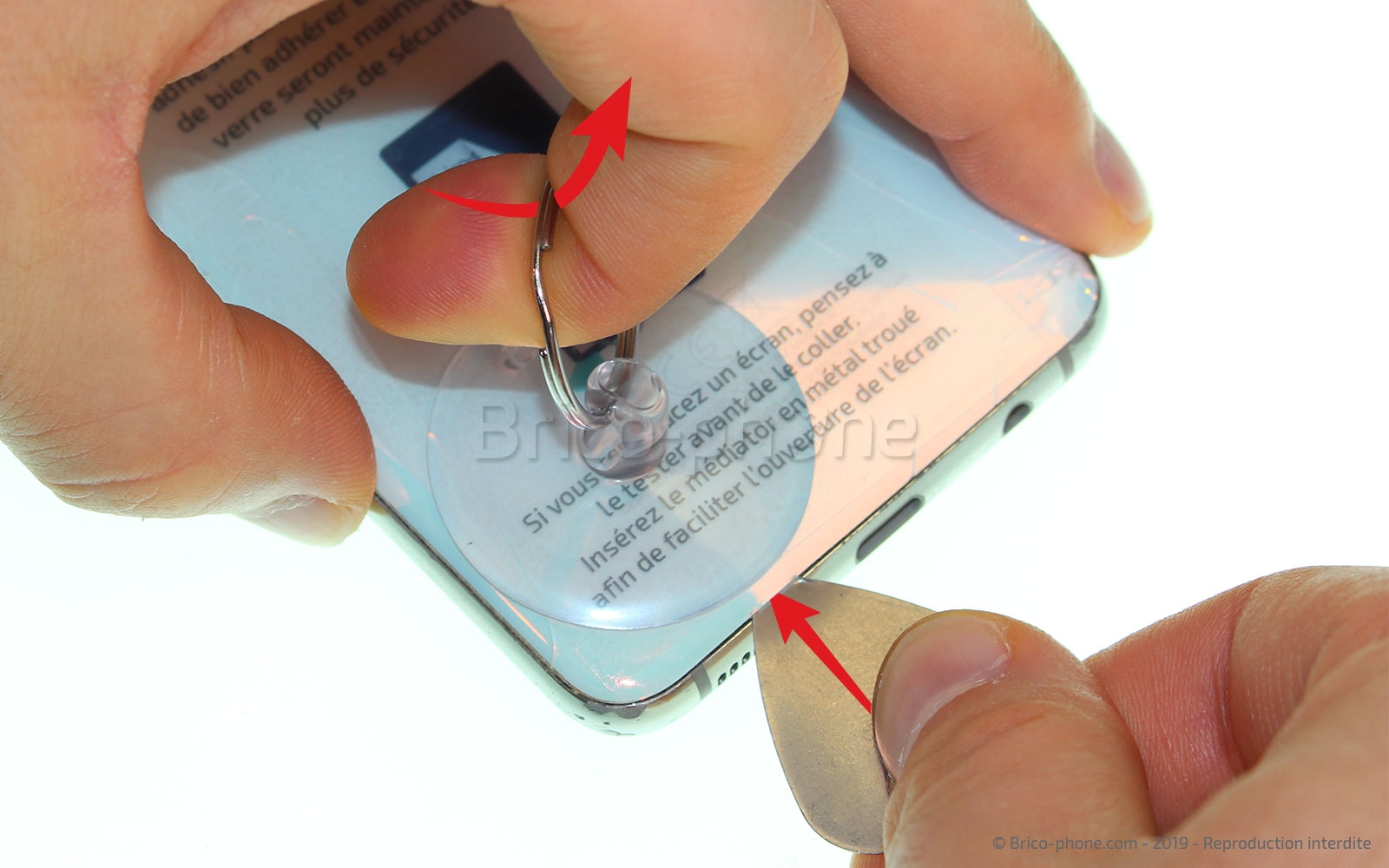 Changement de la coque arrière sur Galaxy S10e photo 1