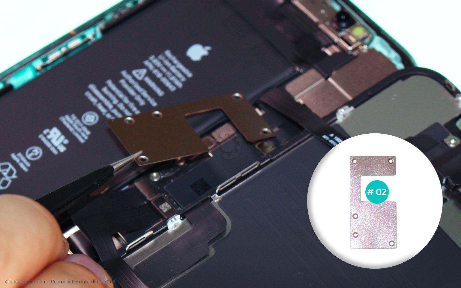 Remplacer le connecteur de charge sur iPhone 11 photo 3