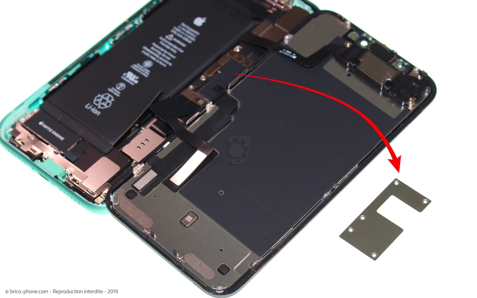 Remplacer le connecteur de charge sur iPhone 11 photo 4